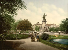 Lyon. Place Carnot, vers 1890