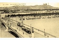 Lyon. Pont du Midi et Quai Gailleton