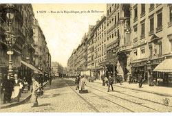 Lyon. Rue de la République