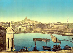 Marseille. Vue sur la Ville, vers 1890