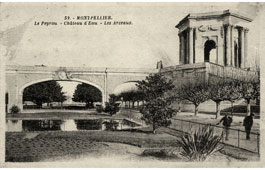Montpellier. Jardins du Peyrou, 1928