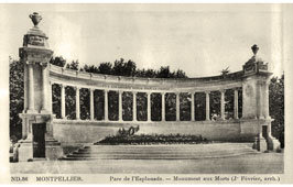 Montpellier. Parc de l'Esplanade