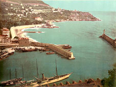Nice. Le port, vers 1890