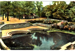 Nîmes. Le Jardin de la Fontaine