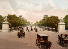 Paris. Champs Elysees Avenue, circa 1890