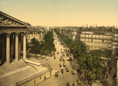 Paris. Madeleine Boulevard, circa 1890
