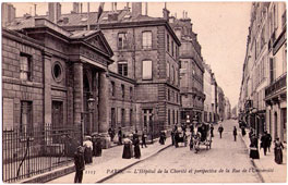 Paris. Mercy Hospital and University Street