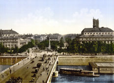 Paris. Chatelet Square, circa 1890