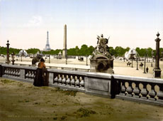 Paris. Concorde Square, circa 1890