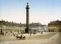 Paris. Vendome Square, circa 1890