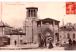 Saint-Étienne. Grand Église, 1910