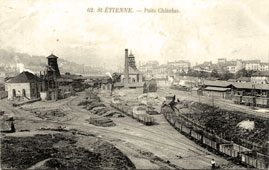 Saint-Étienne. Puits Chàtelus