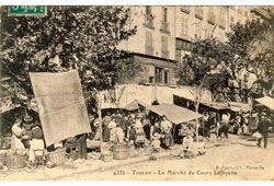 Toulon. Le Marché du Cours Lafayette, 1911