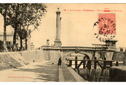 Toulouse. Porte des Minimes et canal du Midi, 1906