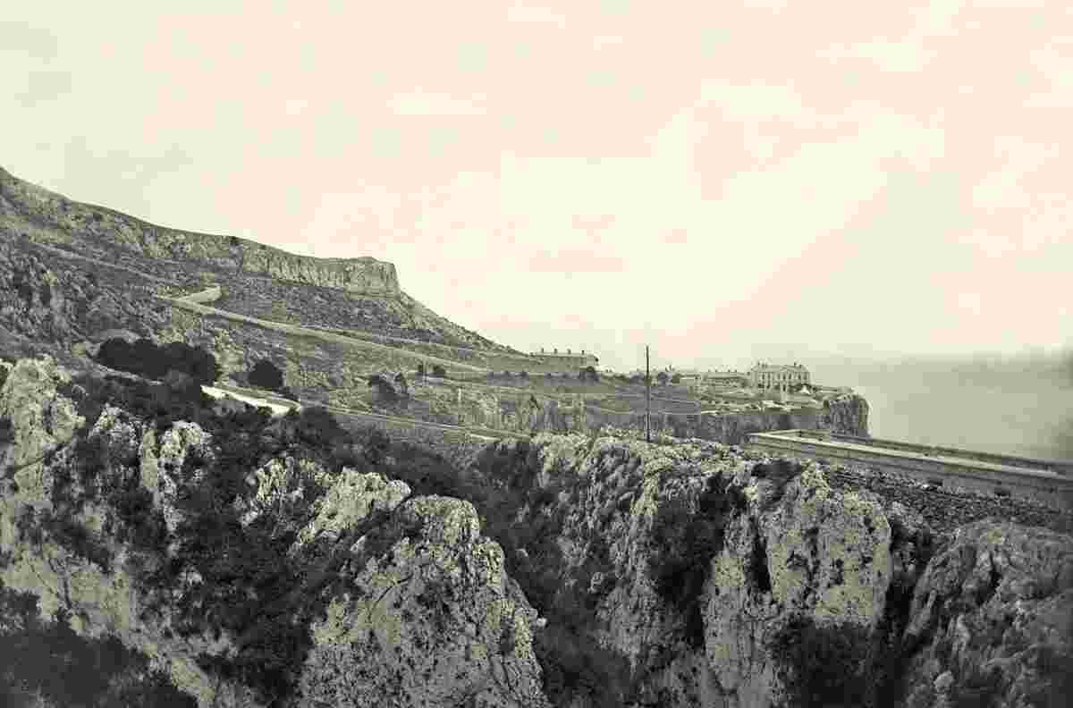 Gibraltar. Summer residence of the governor - 'cold house', 1880