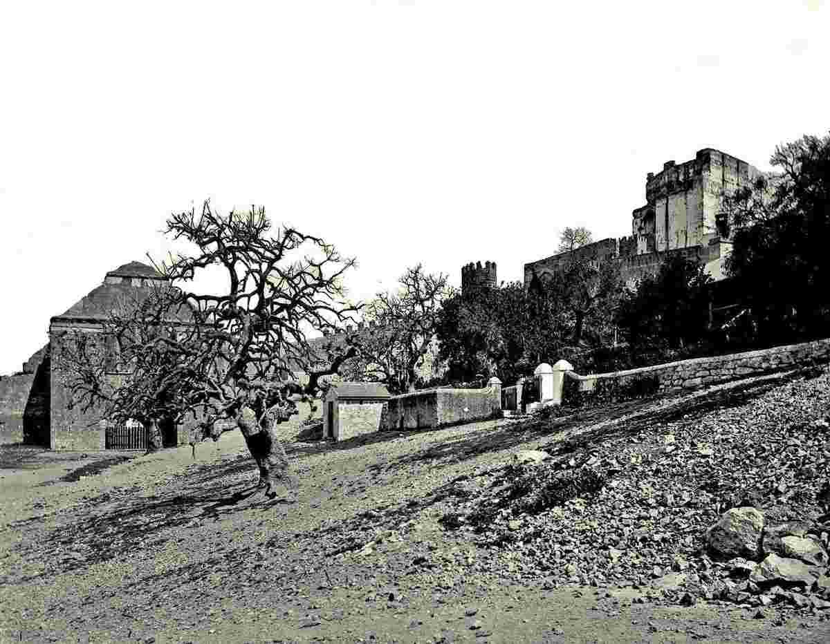 Gibraltar. The Moorish Castle, 1890