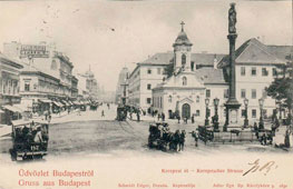 Budapest. Kerepesi street, 1906