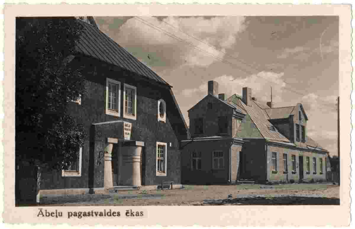 Jekabpils - Abeli parish house, 1930s