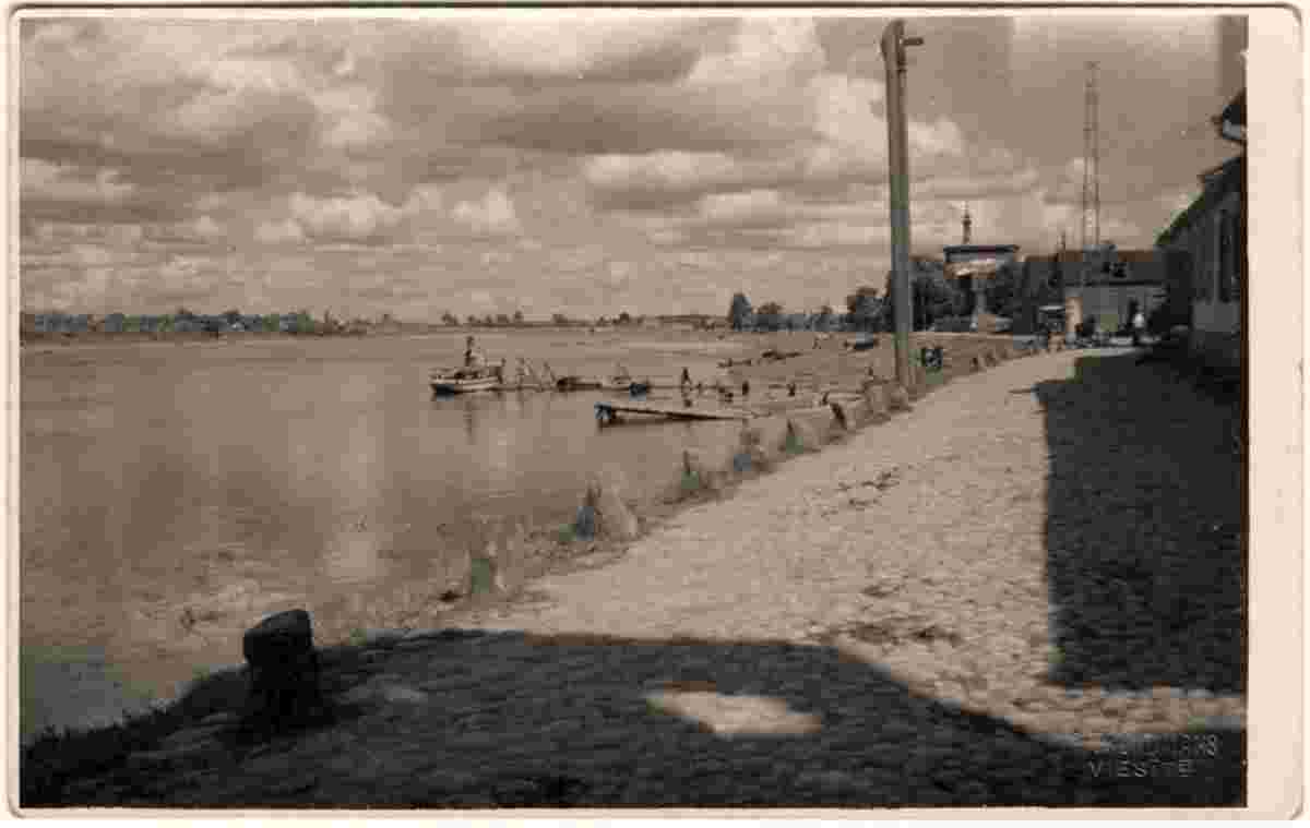Jekabpils - Ferry, 1920s