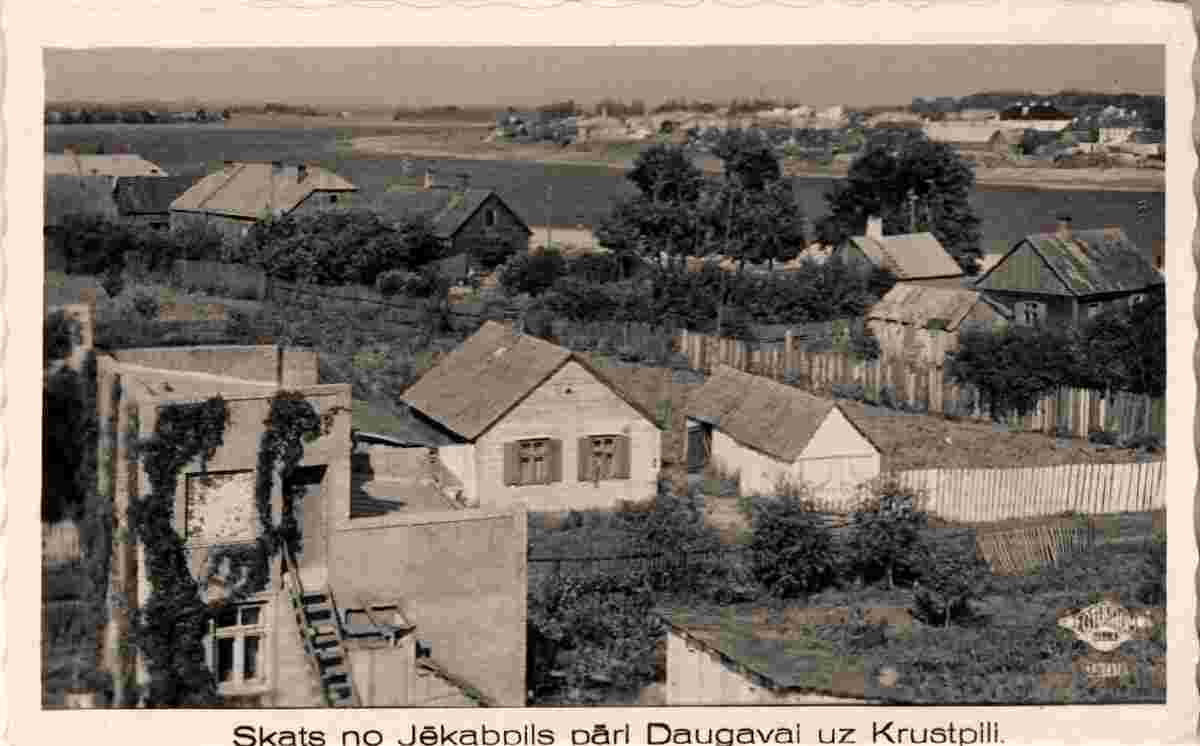 View to Jekabpils, 1940