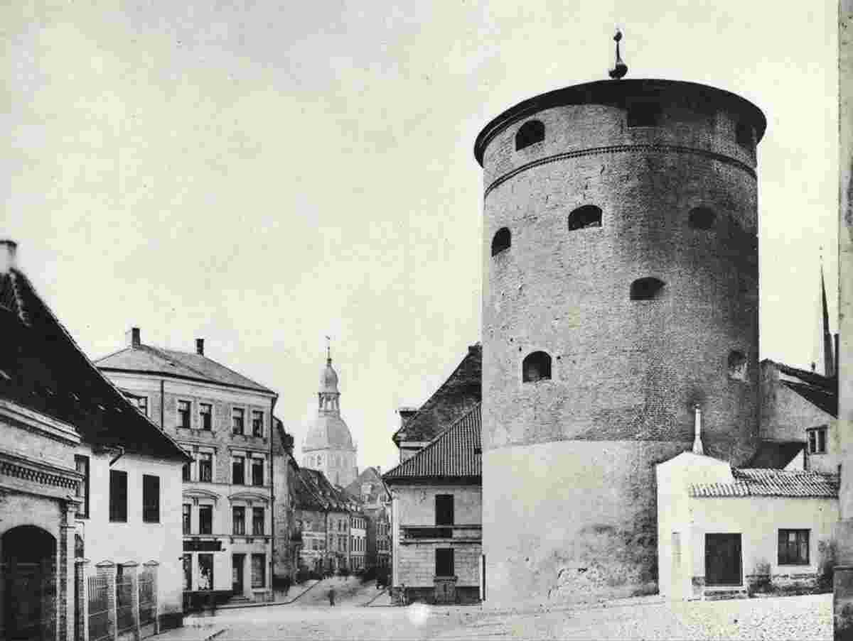 Riga. Powder Tower, between 1880 and 1890