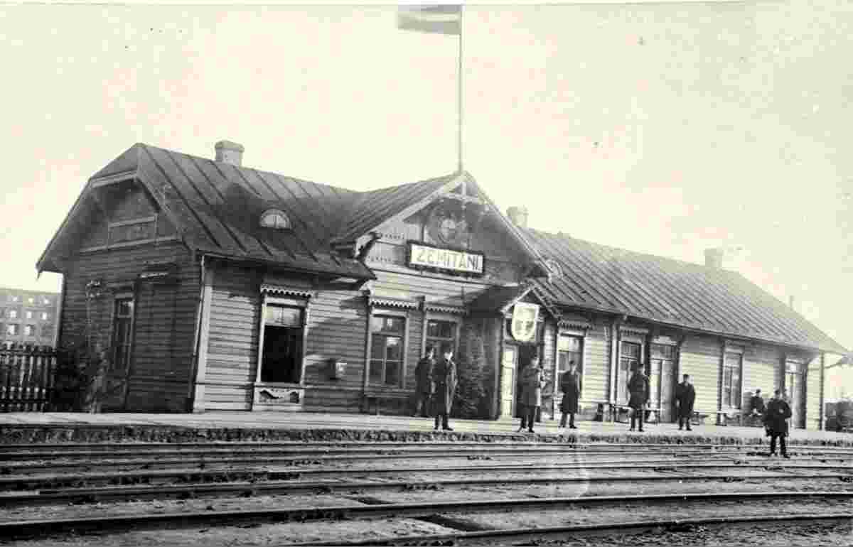 Riga. Railway Station 'Zemitani' (Oshkalny), 1935