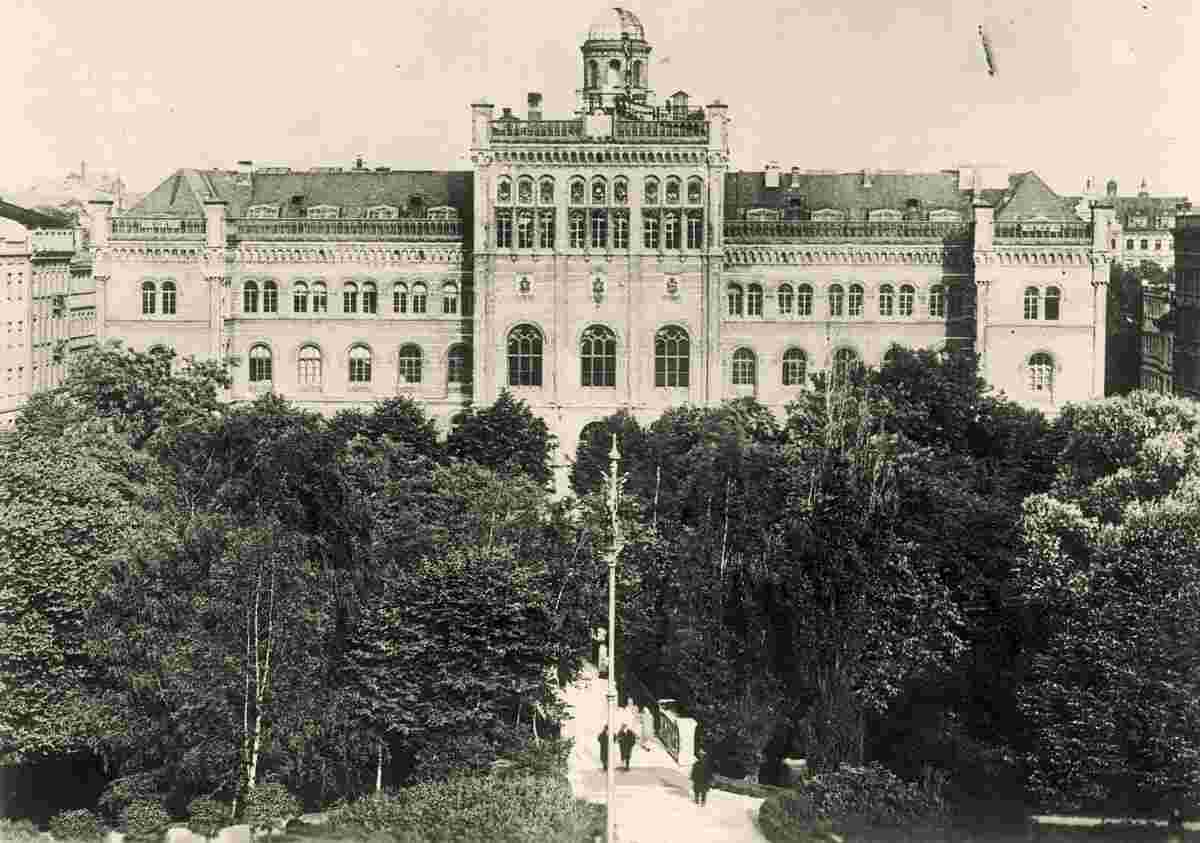 Riga Technical University (Polytechnic School), between 1919 and 1927