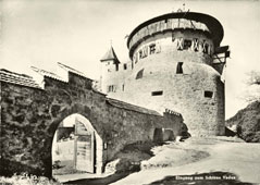 Entrance to the Castle Vaduz