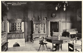 Vaduz Castle - Prince's Room, 1937