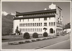 Vaduz. View of Town Hall