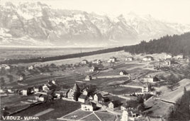 Vaduz. Villas, circa 1920