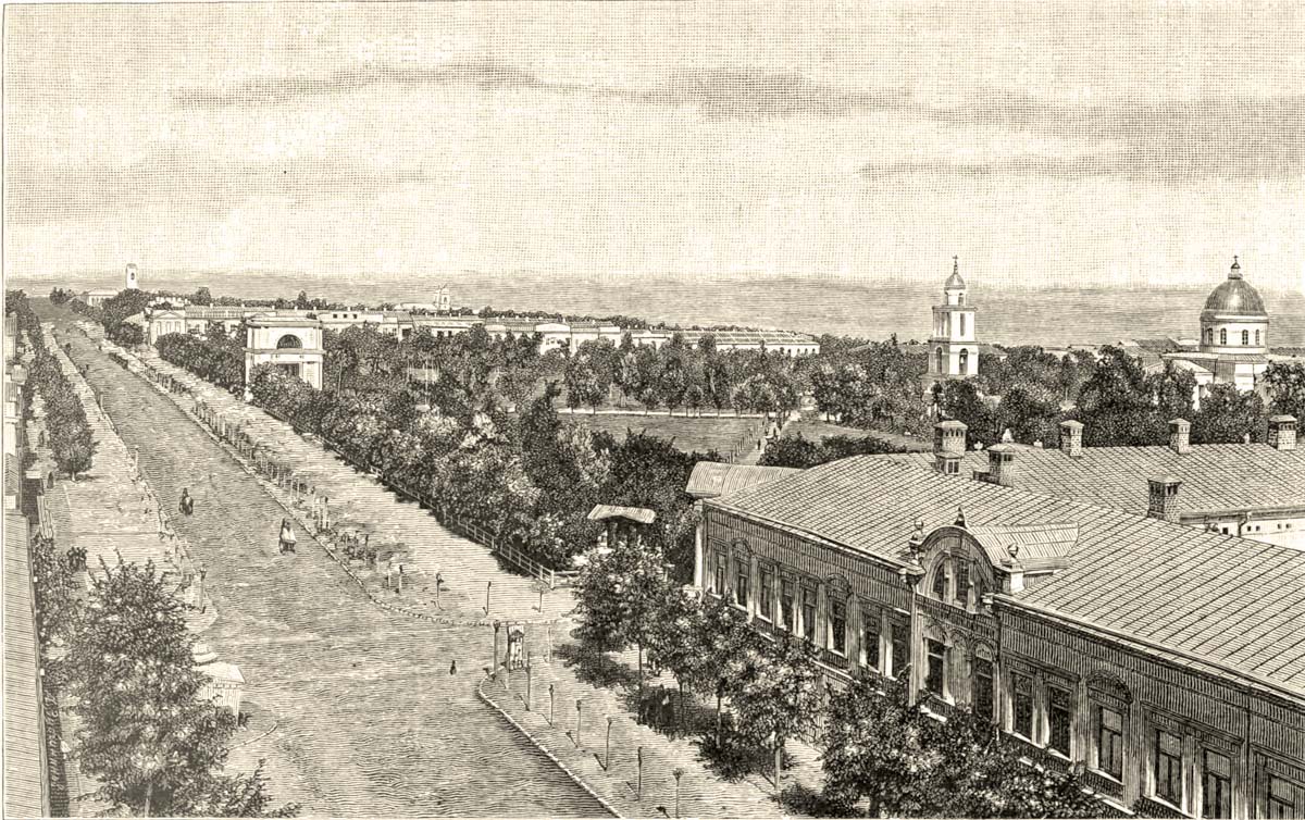 Chisinau (Kishinev). Alexander Street, 1885