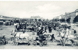 Chisinau. New Bazaar (now Central Market), begin XX century