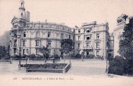 Monte Carlo. Hotel 'Paris', circa 1900s