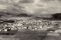 Podgorica. Panorama of the city, circa 1930