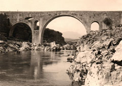 Podgorica. Vizier Bridge, 1960