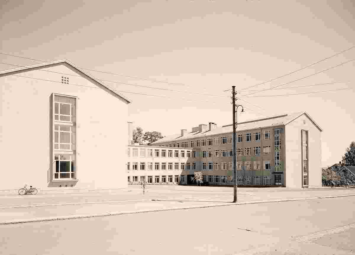 Horten. Professional school, 1955