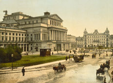 Warsaw. Grand Theatre, circa 1890