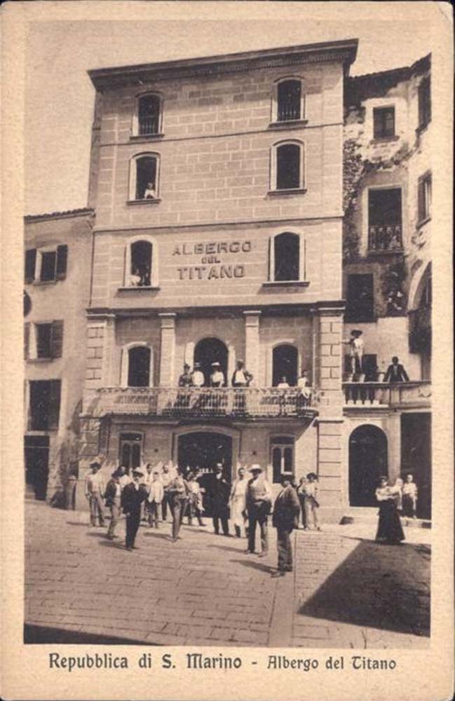 San Marino City. Titan Hotel