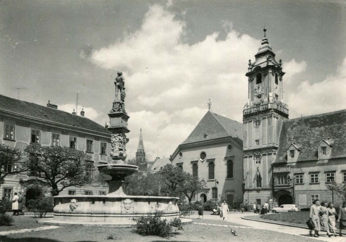Bratislava. Main Square - Old Town Hall