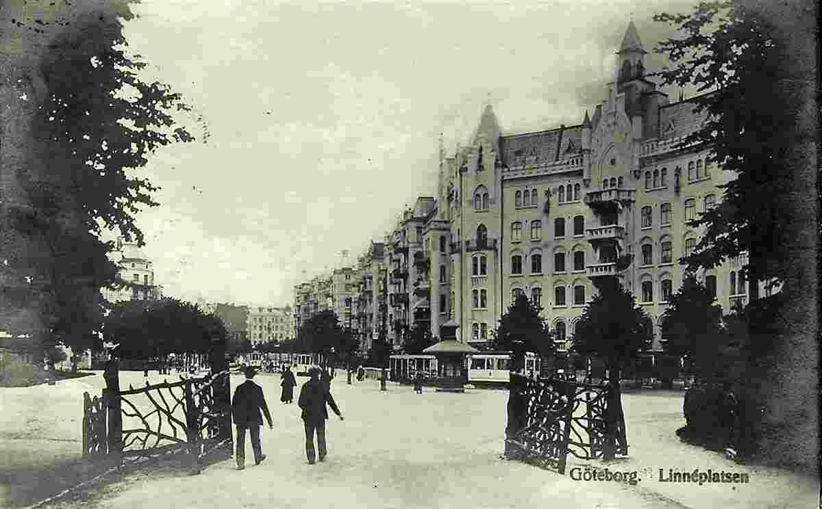 Gothenburg. Linne place, 1921