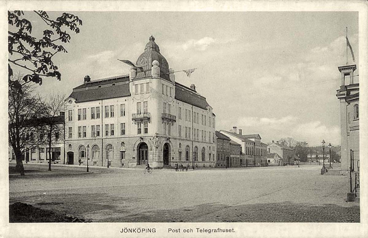 Jönköping. Post och Telegrafhuset
