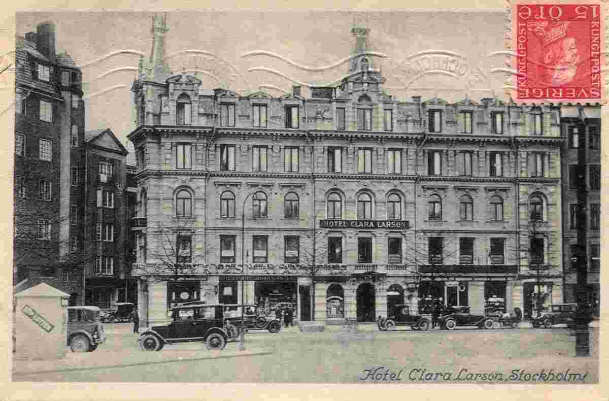 Stockholm. Hotel Clara Larson (Larsson)