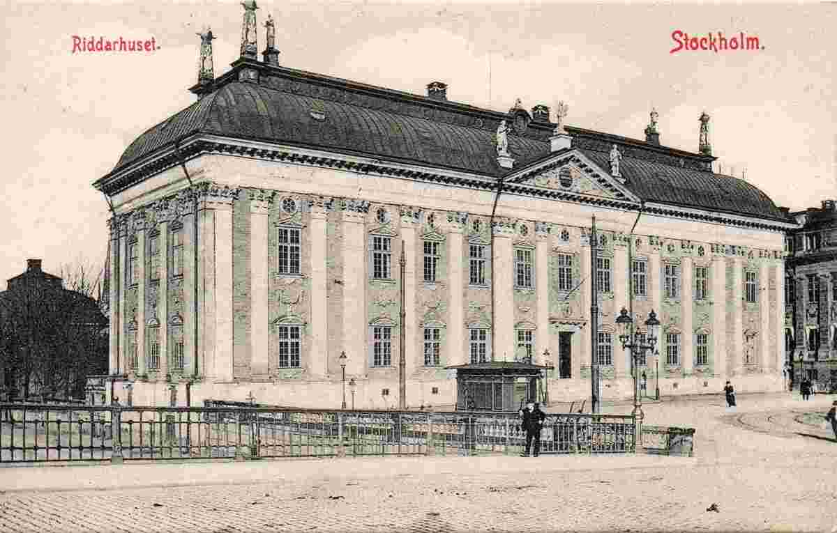 Stockholm. Riddarhuset (Riddarhuspalatset) - House of Nobility