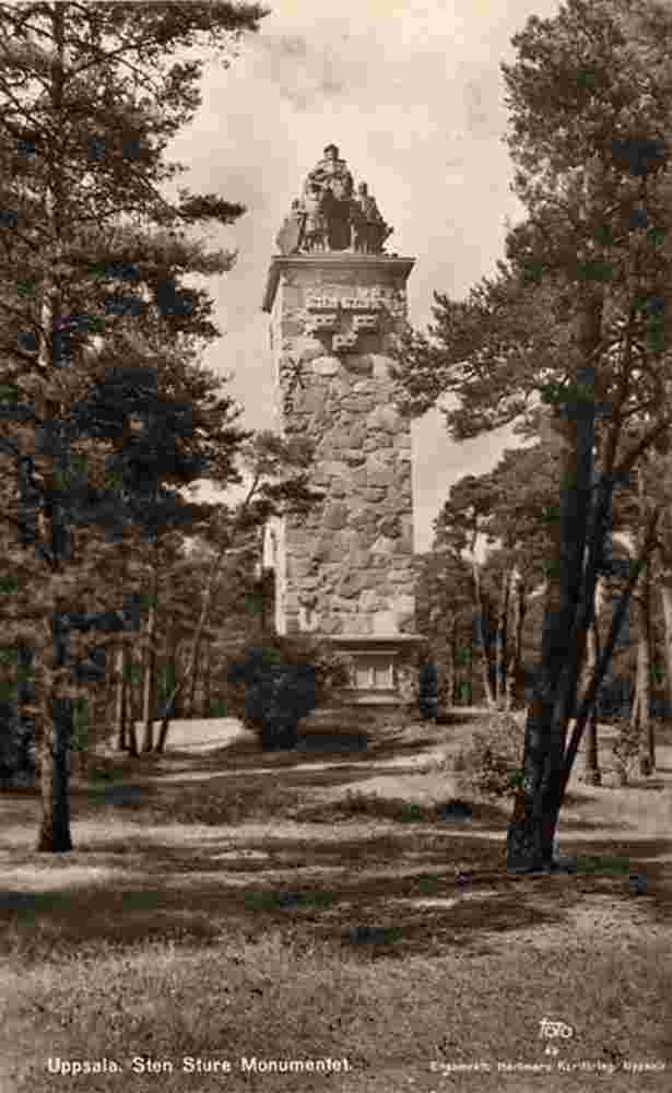 Uppsala. Sten Sture-monumentet, 1929