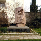 Sevastopol. Monument to medical workers