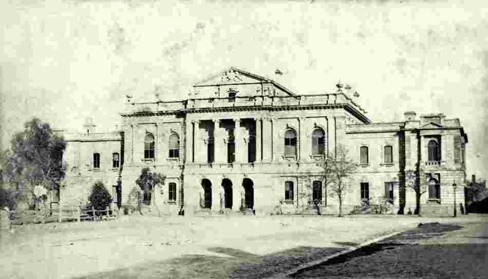Adelaide. Law Court, Victoria Square, 1875