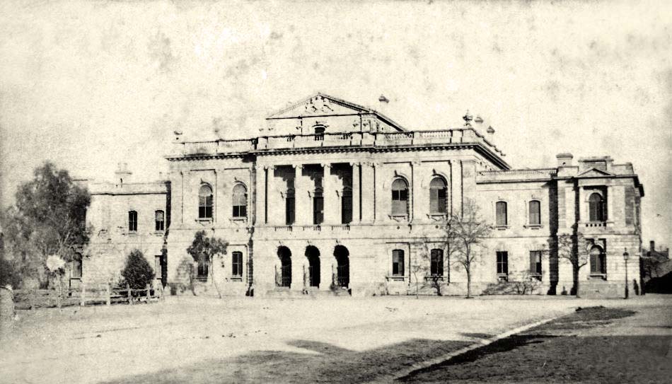 Adelaide. Law Court, Victoria Square, 1875