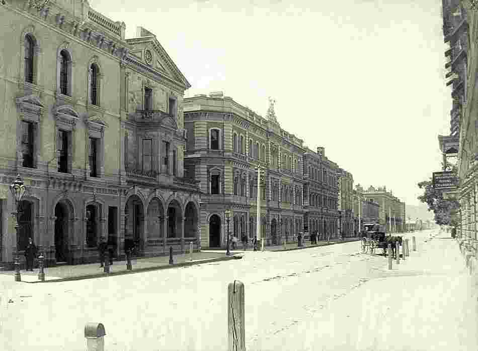 Adelaide. Pirie Street, 1886