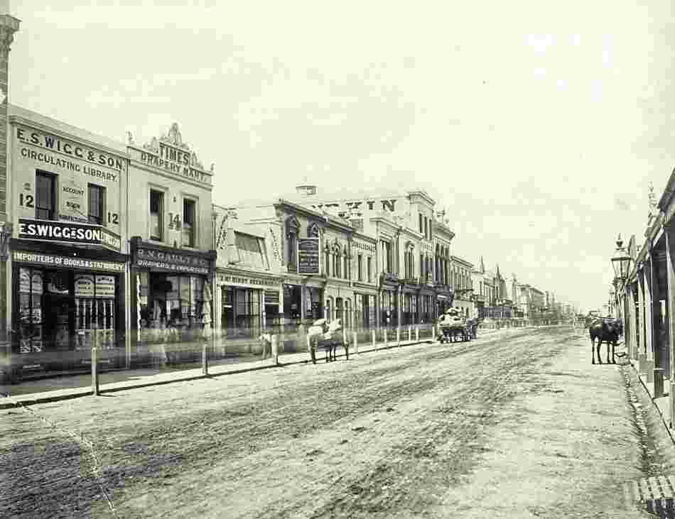 Adelaide. Rundle Street, 1880